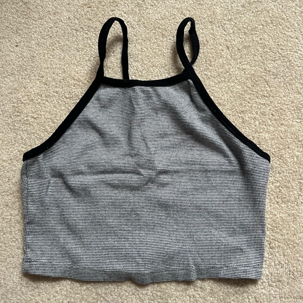 pull&bear cropped tank top